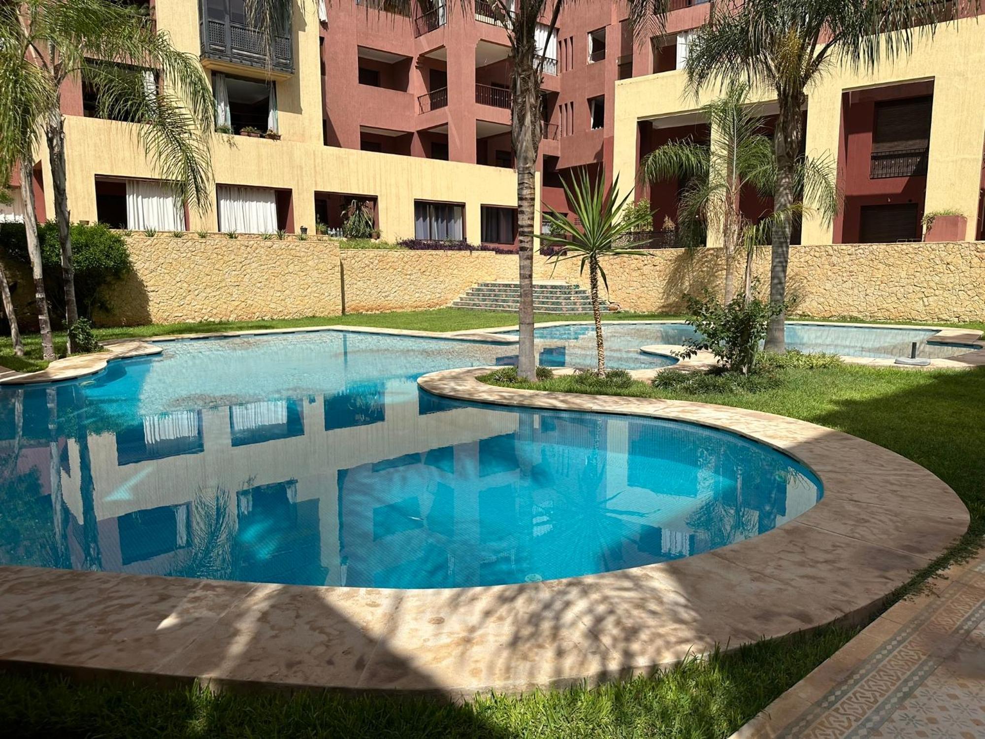 Appartement Calme, Gueliz Marrakesh Exterior foto