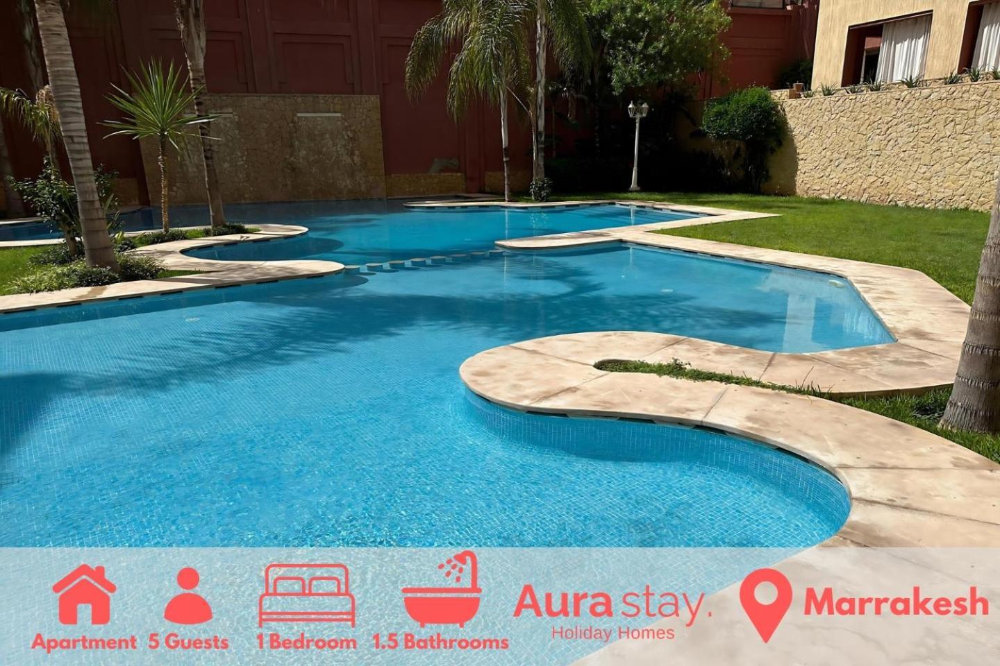Appartement Calme, Gueliz Marrakesh Exterior foto