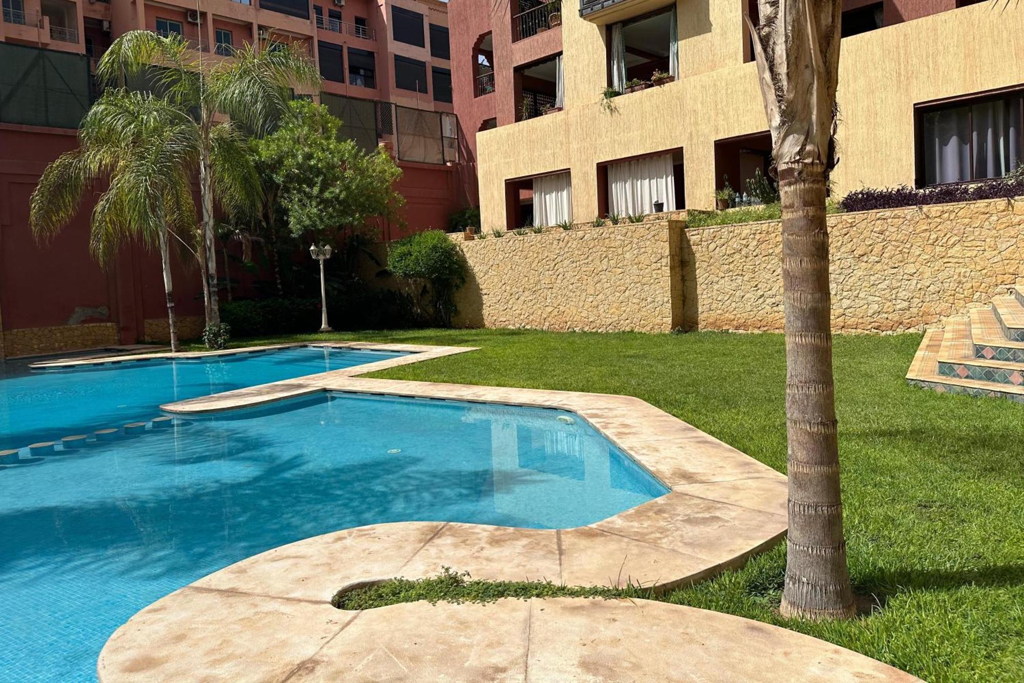 Appartement Calme, Gueliz Marrakesh Exterior foto